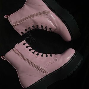 Steve Madden Platform Combat Boots